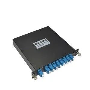4 Channel ITU LGX Box Dual Fiber DWDM Mux Demux Multiplexer