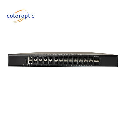 24 Ports 10GE Layer 3 Core Network Switch With 2*40GE Ports And SSH Security