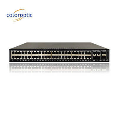 CE Layer 2 Enterprise Network Switch With 48*2.5GE , 4*10GE , 2*40GE Ports