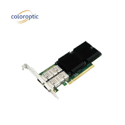 PCIe X16 Dual Port QSFP28 Ethernet Network Adapter 100G Intel E810