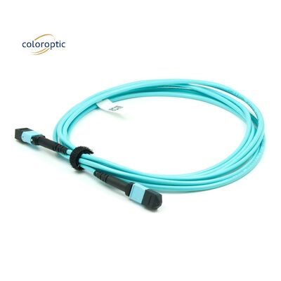 Fiber G652D OM3 MPO Patch Cable 1m Length For Business Needs