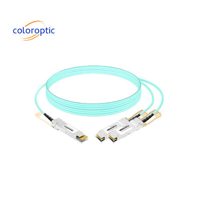 CO-1X1CP AOC DAC Cable 400G OSFP To 2x200G QSFP56 Links